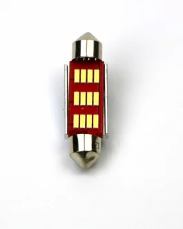 Лампа світлодіодна T11 Festoon T11x39 12LEDs canbus (1шт) для SHAFER SL4039 фото товару
