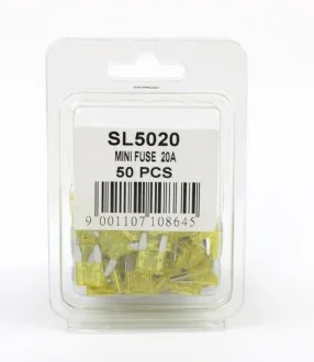 Запобіжник Mini 20A для SHAFER SL5020 фото товару