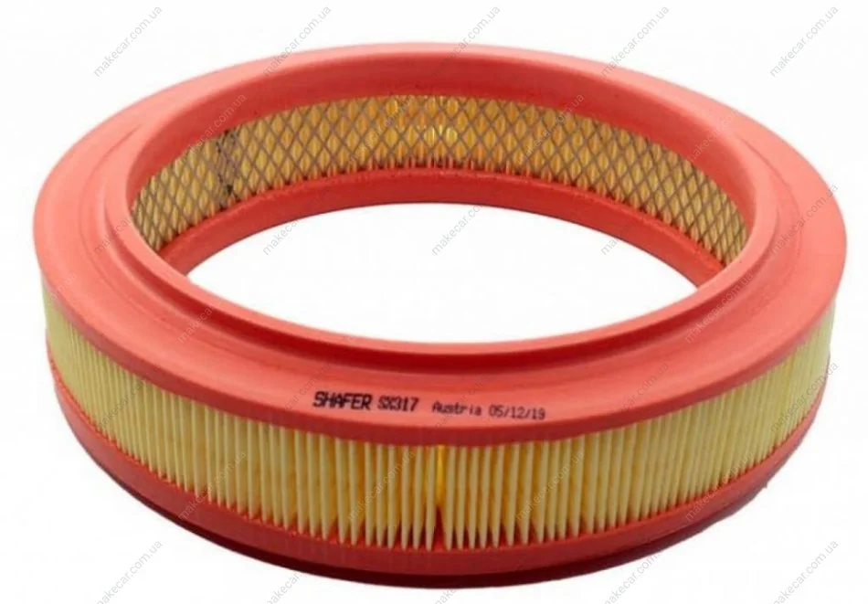 <strong>Фільтр повітряний Renault Clio I, Megane I, Rapid, Super 5, 11, 19, 21, Accord, 1.4-1.8, 83-03 (з м SHAFER SX317 (фото 1)</strong>