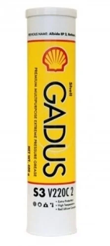 <strong>0,4л Смазка литевая Gadus S3 V220C 2(красная) SHELL 550028184 (фото 1)</strong>