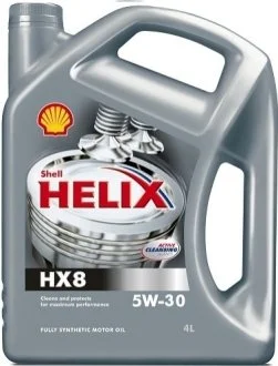 Моторна олива Shell Helix HX8 Synthetic 5W-30 синтетична 4 л для SHELL 550040422 фото товару