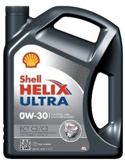 Олія Helix Ultra ECT С2/С3 0W-30 (4 л) SHELL 550042353 (фото 1)