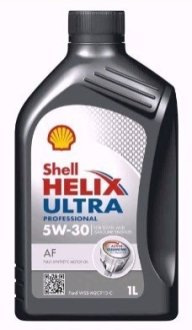 Моторное масло Hellix Ultra Professional AF 5W-30 синтетическое 1 л SHELL 550046288