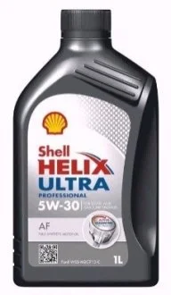 Моторна олива Shell Hellix Ultra Professional AF 5W-30 синтетична 1 л для Land Rover, Volvo SHELL 550046288 фото товару