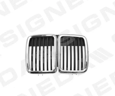 Решітка радіатора BMW 3 (E30), 11.82 - 94 BMW для SIGNEDA PBM07003GC фото товара