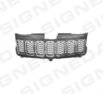 Решітка радіатора JEEP GRAND CHEROKEE, 17 - для SIGNEDA PCR07074GA фото товару