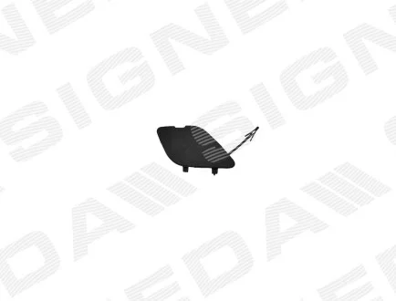 Заглушка гака FORD FUSION, 13 - 17 для SIGNEDA PFD99021(K) фото товару