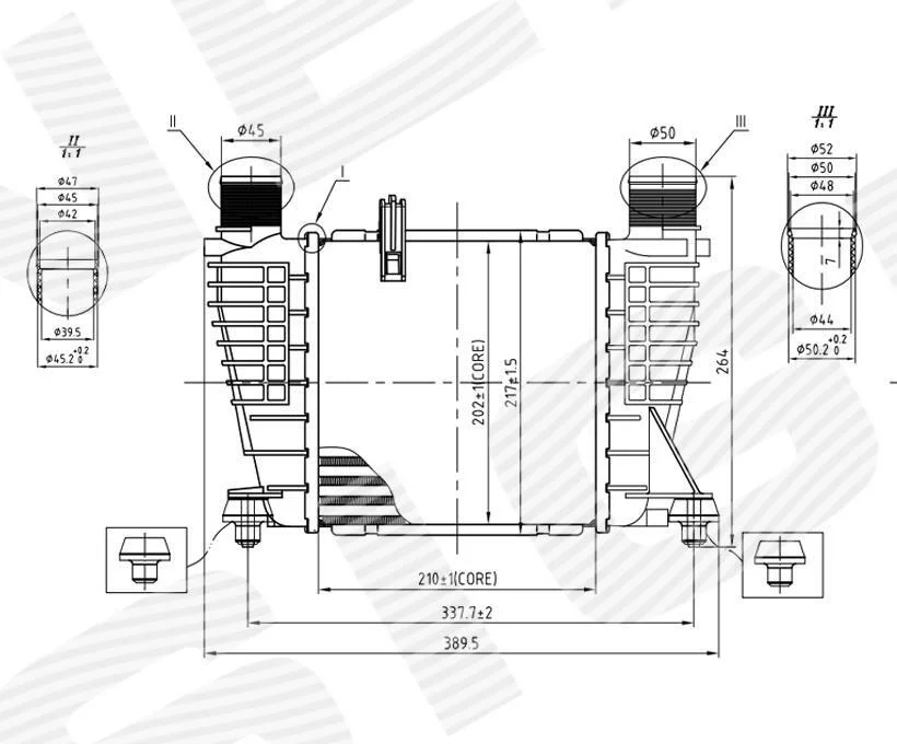 <strong>Інтеркулер NISSAN NOTE, 06 - 08 SIGNEDA RI96396 (фото 1)</strong>