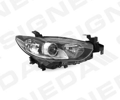 Фара передня MAZDA 6 (GJ), 11.12 - 12.14 Signeda ZMZ1163R фото товара