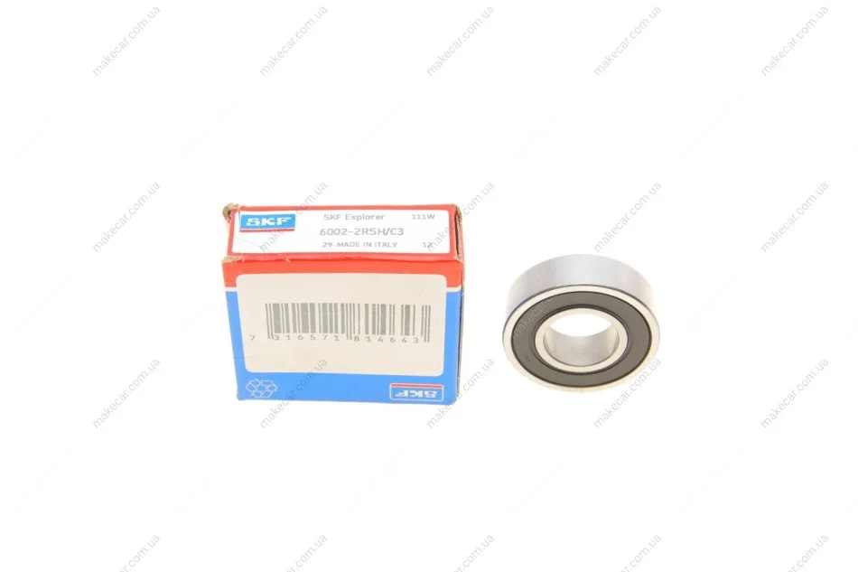 <strong>Підшипник кульковий d>30 SKF 6002-2RSH/C3 (фото 1)</strong>