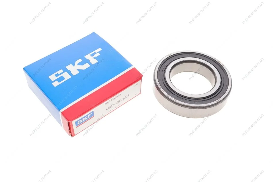 <strong>Підшипник кульковий d>30 SKF 6007-2RS1/C3 (фото 1)</strong>