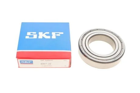 Підшипник кульковий d>30 для Dacia, Renault, Opel, Vauxhall, Nissan SKF 6007-2Z фото товару