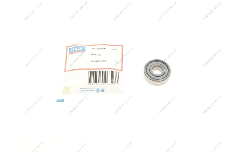 <strong>Підшипник кульковий d<30 SKF 608-2Z (фото 1)</strong>