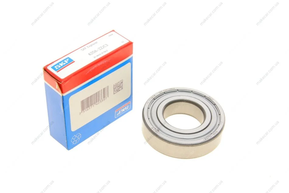 <strong>Підшипник кульковий d>30 SKF 6206-2Z/C3 (фото 1)</strong>
