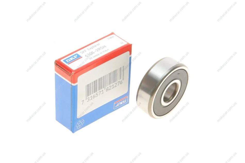 <strong>Підшипник кульковий d>30 SKF 6301-2RSH (фото 1)</strong>