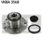 <strong>VW маточина колеса передн. (з підшипником) Polo 1,2 01-04SKODA Fabia 1,0 99-03 SEAT Ibiza 1,2 12V 02-03 SKF VKBA 3568 (фото 1)</strong>