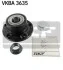 <strong>PEUGEOT Маточина задн. 807,Fiat Ulysse,Citroen c8 02- SKF VKBA 3635 (фото 1)</strong>