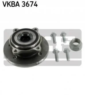 Підшипник колеса,комплект для Mini SKF VKBA 3674 фото товару