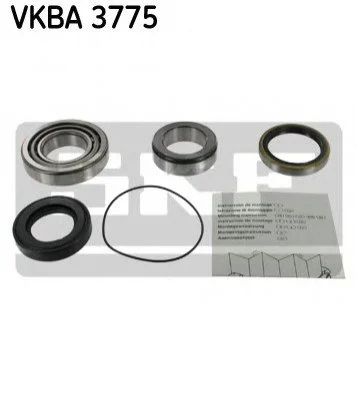 <strong>Підшипник маточини колеса (комплект) задньої MITSUBISHI L400,Space Gear (VKBA3775) SKF VKBA 3775 (фото 1)</strong>