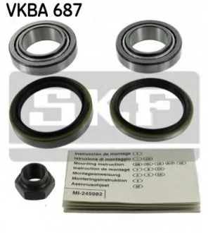Підшипник маточини переднього колеса для Ford SKF VKBA 687 фото товару