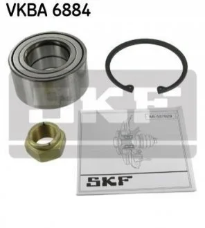 Підшипник передньої маточини (40x76x38) для Mitsubishi SKF VKBA 6884 фото товару