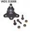 <strong>OPEL Шаровая опора MERIVA 03- лев SKF VKDS 315008 (фото 1)</strong>