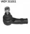 <strong>VW Наконечник рул тяги лев. A3,Golf IV 97- SKF VKDY 311011 (фото 1)</strong>