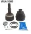 <strong>ШРУС зі змазкою в комплекті SKF VKJA 5209 (фото 1)</strong>