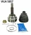 <strong>ШРКШ зі змазкою в комплекті SKF VKJA 5857 (фото 1)</strong>