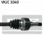 <strong>FORD Полуось GALAXY 1.9TDI 96-00 лев. ABS SKF VKJC 1040 (фото 3)</strong>