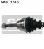 <strong>OPEL Полуось лев. Corsa B 1,0 -00 (без ABS) SKF VKJC 1516 (фото 2)</strong>