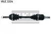 <strong>OPEL Полуось левая Combo 01-, Corsa C 00- (без ABS) SKF VKJC 1534 (фото 1)</strong>