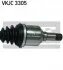 <strong>Привідний вал SKF VKJC 3305 (фото 3)</strong>