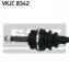 <strong>OPEL Полуось левая Combo 01-, Corsa C 00- (c ABS) SKF VKJC 8342 (фото 2)</strong>