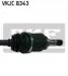 <strong>OPEL Полуось правая L=932mm Combo 00- SKF VKJC 8343 (фото 3)</strong>