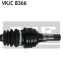 <strong>SMART Напіввісь передн. ліва FORFOUR (454) 1.1 04-06 SKF VKJC 8366 (фото 3)</strong>