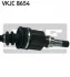 <strong>RENAULT Полуось передн.лев.680mm 23x26 Kangoo,Megane II 08- SKF VKJC 8654 (фото 3)</strong>