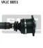 <strong>AUDI Напіввісь задн. лів. A4 B5 (8D2) 2.5 TDI quattro 97-00 SKF VKJC 8851 (фото 3)</strong>