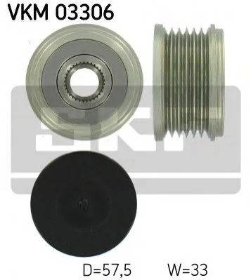 <strong>Муфта генератора SKF VKM 03306 (фото 1)</strong>
