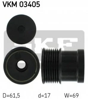 Муфта генератора для SKF VKM 03405 фото товару