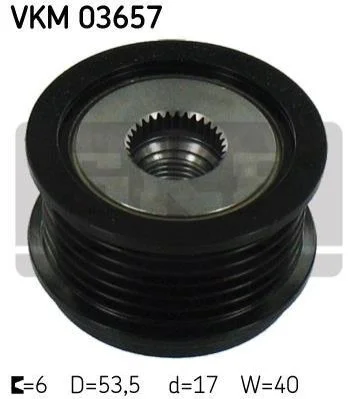<strong>Муфта генератора SKF VKM 03657 (фото 1)</strong>
