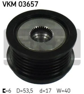 Муфта генератора для Volvo, Ford SKF VKM 03657 фото товару