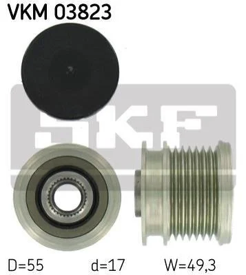 <strong>Муфта обгінна генератора (Вир-во) SKF VKM 03823 (фото 1)</strong>