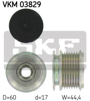 <strong>Муфта генератора SKF VKM 03829 (фото 1)</strong>