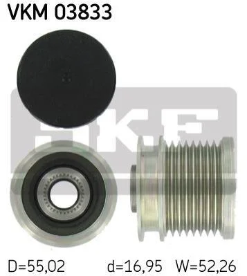 <strong>Муфта генератора SKF VKM 03833 (фото 1)</strong>