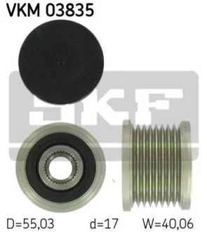 Шків генератора для Mercedes SKF VKM 03835 фото товару