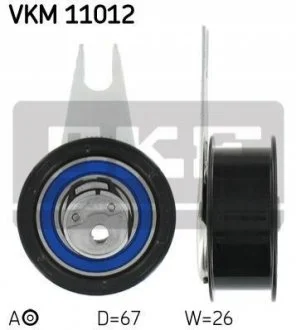 Ролик модуля натягувача ременя для Audi, Volkswagen, Seat SKF VKM 11012 фото товару