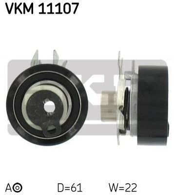 <strong>Ролик модуля натягувача ременя SKF VKM 11107 (фото 1)</strong>