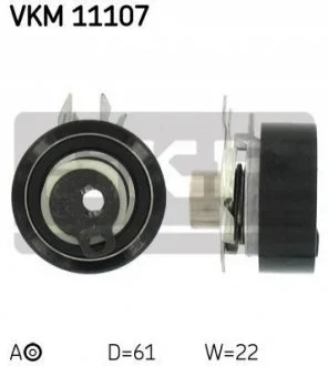 Ролик модуля натягувача ременя для Seat, Volkswagen SKF VKM 11107 фото товару