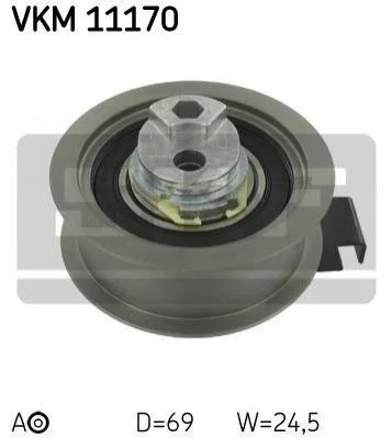 <strong>Натяжний ролик зубчастого реміня (Вир-во) SKF VKM 11170 (фото 1)</strong>